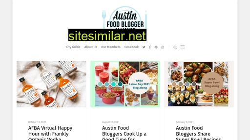 Austinfoodbloggers similar sites