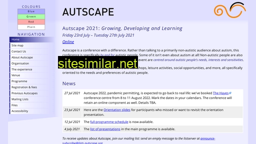 autscape.org alternative sites