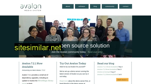 Avalonmediasystem similar sites