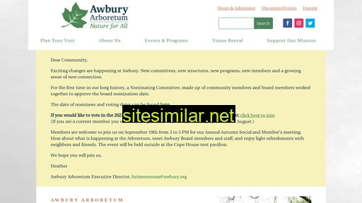 awbury.org alternative sites