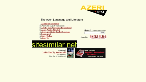 Azeri similar sites