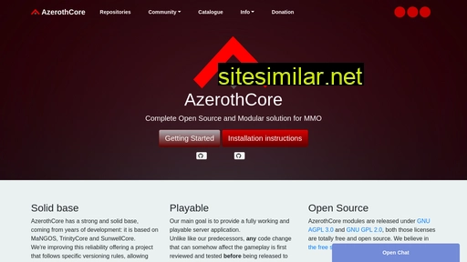 azerothcore.org alternative sites