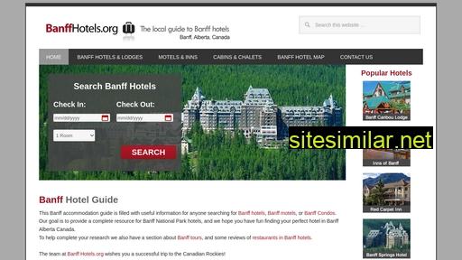 Banffhotels similar sites