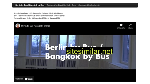 Bangkokbybusberlin similar sites