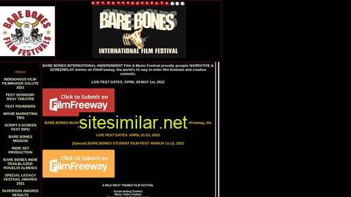 barebonesfilmfestival.org alternative sites