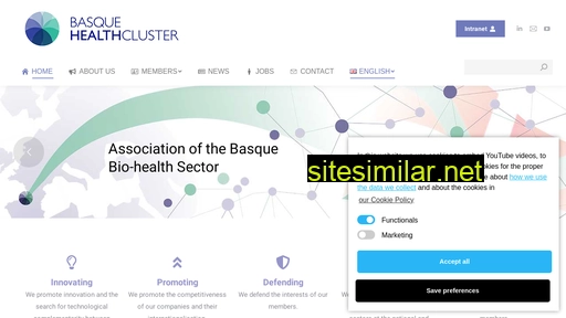 basquehealthcluster.org alternative sites