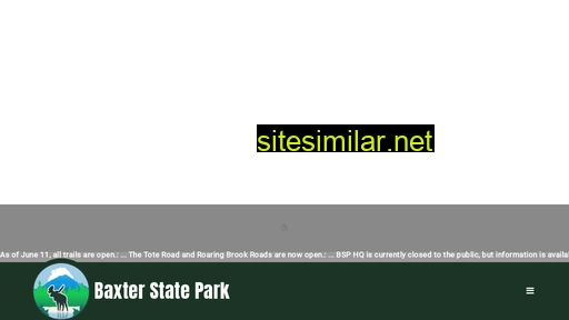 baxterstatepark.org alternative sites