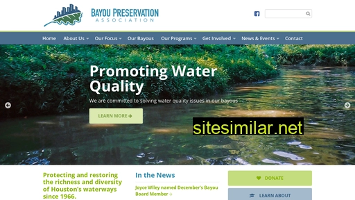 Bayoupreservation similar sites