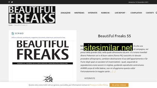 Beautifulfreaks similar sites