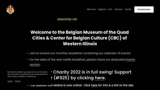 belgianmuseumquadcities.org alternative sites