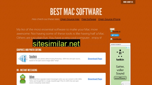 bestmacsoftware.org alternative sites