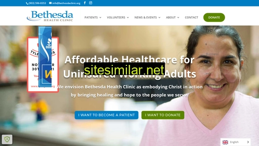 bethesdaclinic.org alternative sites