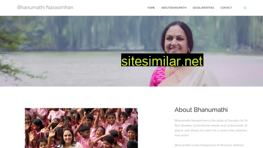 bhanumathinarasimhan.org alternative sites