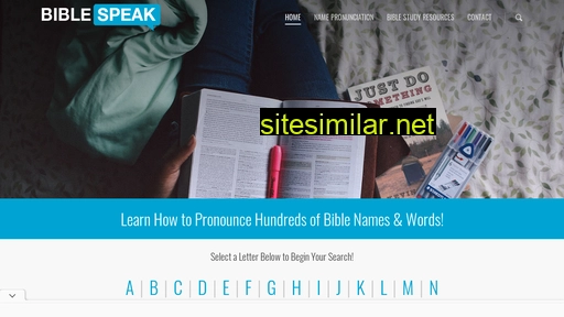 Biblespeak similar sites