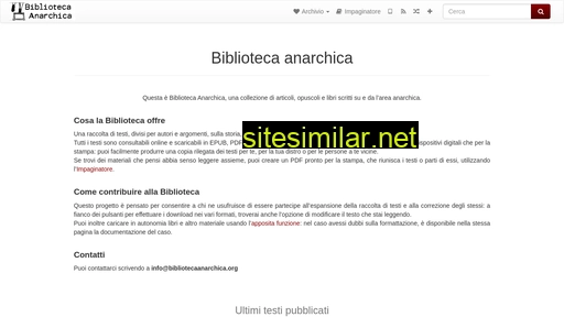 bibliotecaanarchica.org alternative sites