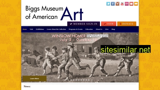 Biggsmuseum similar sites