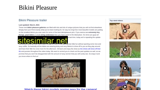 Bikinipleasure similar sites
