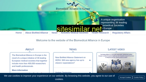 biomedeurope.org alternative sites