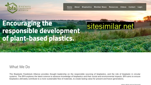 bioplasticfeedstockalliance.org alternative sites