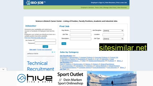 bio-job.org alternative sites