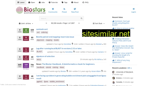 biostars.org alternative sites