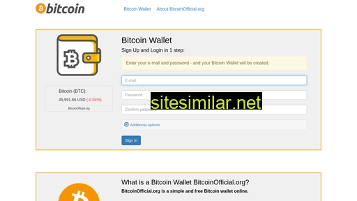 bitcoinofficial.org alternative sites