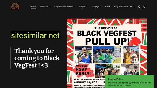 blackvegfest.org alternative sites