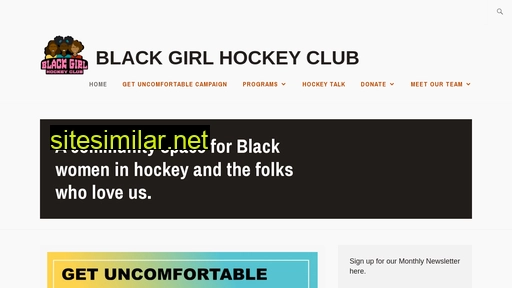 Blackgirlhockeyclub similar sites