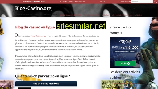 Blog-casino similar sites