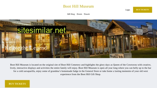 boothill.org alternative sites