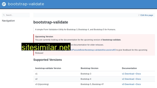 bootstrap-validate.js.org alternative sites
