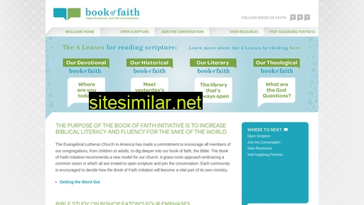bookoffaith.org alternative sites