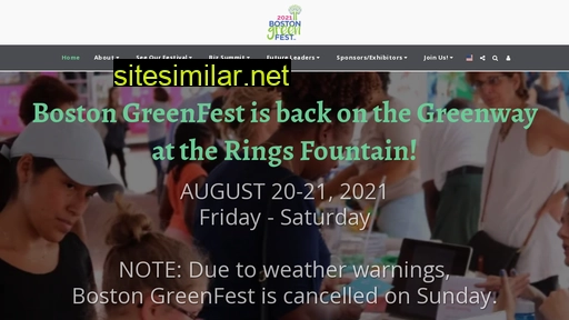 Bostongreenfest similar sites
