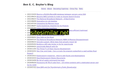 boyter.org alternative sites