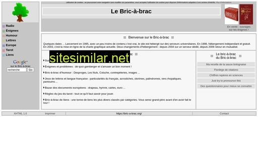 bric-a-brac.org alternative sites