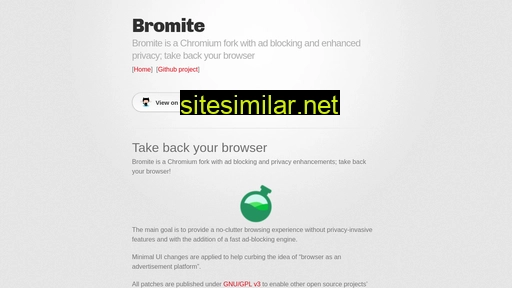 bromite.org alternative sites