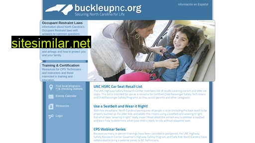 buckleupnc.org alternative sites