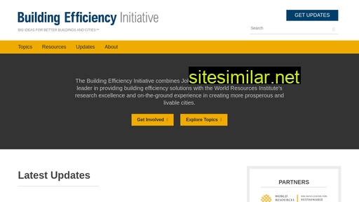 buildingefficiencyinitiative.org alternative sites