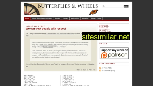 butterfliesandwheels.org alternative sites