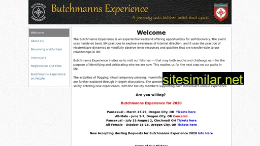 butchmanns-experience.org alternative sites