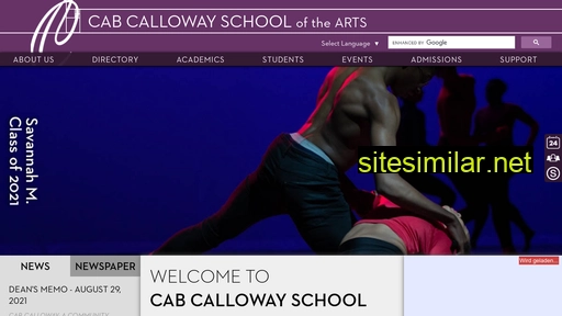 Cabcallowayschool similar sites