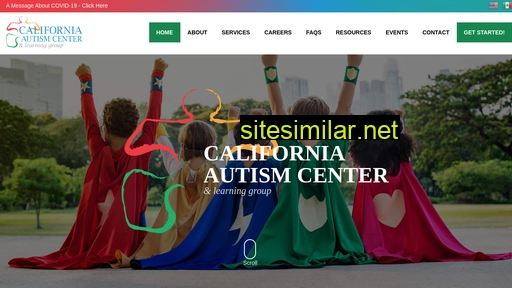 calautismcenter.org alternative sites