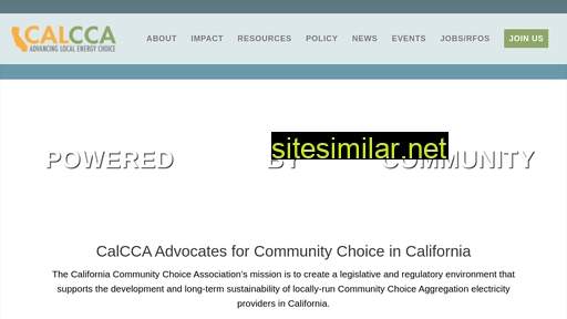 cal-cca.org alternative sites