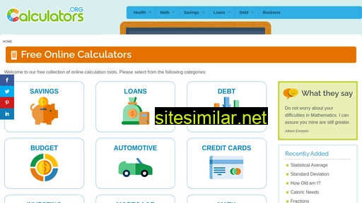 calculators.org alternative sites