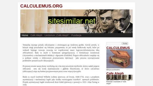 Calculemus similar sites