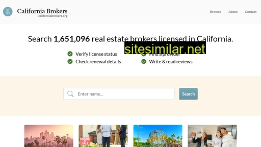 Californiabrokers similar sites