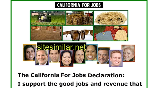 californiaforjobs.org alternative sites