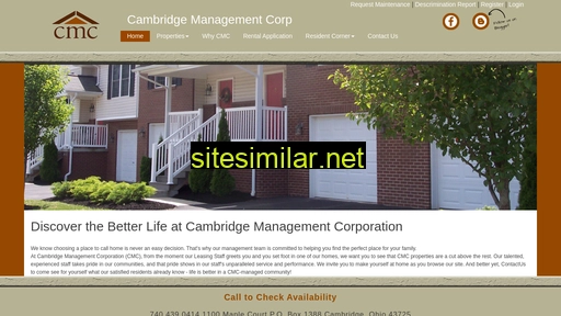 cambridgemanagementcorp.org alternative sites