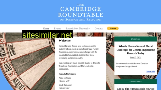 Cambridgeroundtable similar sites