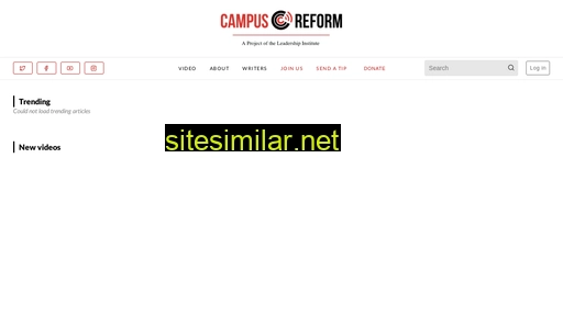 campusreform.org alternative sites